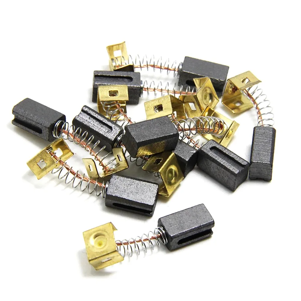 

20 Pcs Carbon Brushes 6.4x7.9x12.5mm Replacement Parts For Electric Power Tools Angle Grinder Accessories