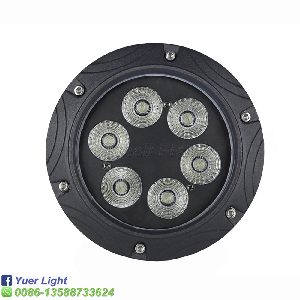 Portable New Outdoor Stage Lights IP65 6X10W RGBW Quad Color Par Wash Effect Dj Party DMX 8/4 Channel For Discos | Лампы и освещение