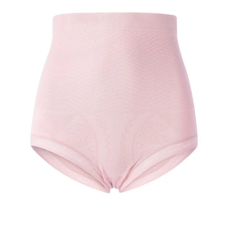 1697 Pink LANGSHA, Корректирующее белье, для женщин, высокая талия, Корректирующее белье, хлопок, пояс, трусики, подтяжка, Корректирующее белье для похудения, нижнее белье, контроль живота, трусики - Цвет: 1697 Pink