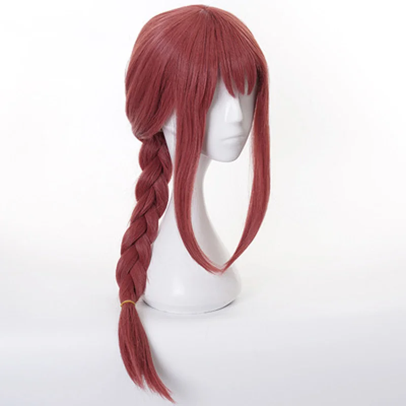 Парик для косплея макима из аниме бензопила длинный парик синтетических волос с