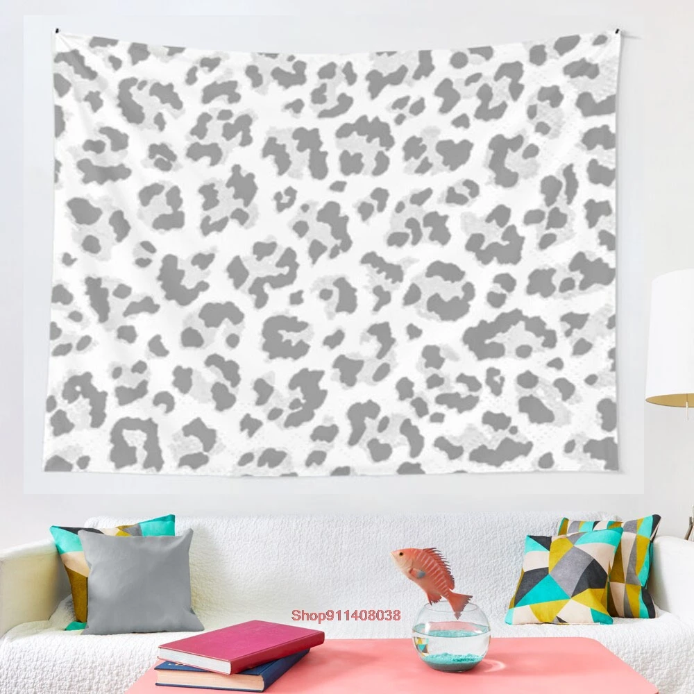 

Дизайнерский гобелен с леопардовым принтом, настенная подвеска, астрологическое гадания, покрывало для пляжа, маникюр, Мандалай, хиппи, ман...