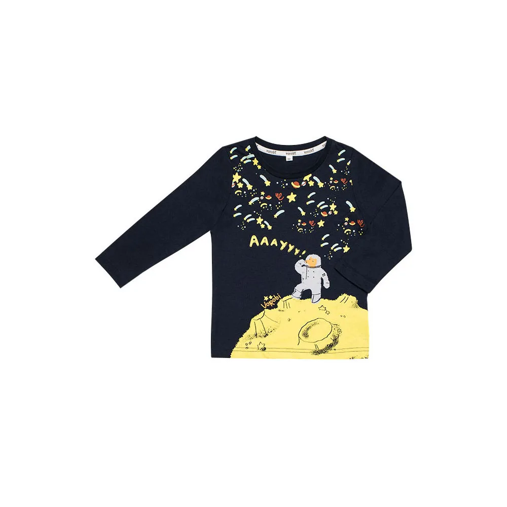 Лонгслив Vorob'i для мальчиков и девочек 'Аууу!'|Толстовки кофты| |