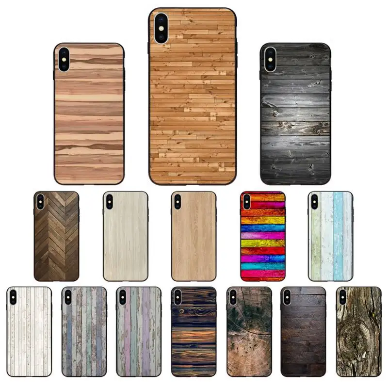 

YNDFCNB texture wood Pattern Phone Case for iphone 11 12 Mini Pro Max X XS MAX 6 6s 7 8 Plus 5 5S 5SE XR SE2020