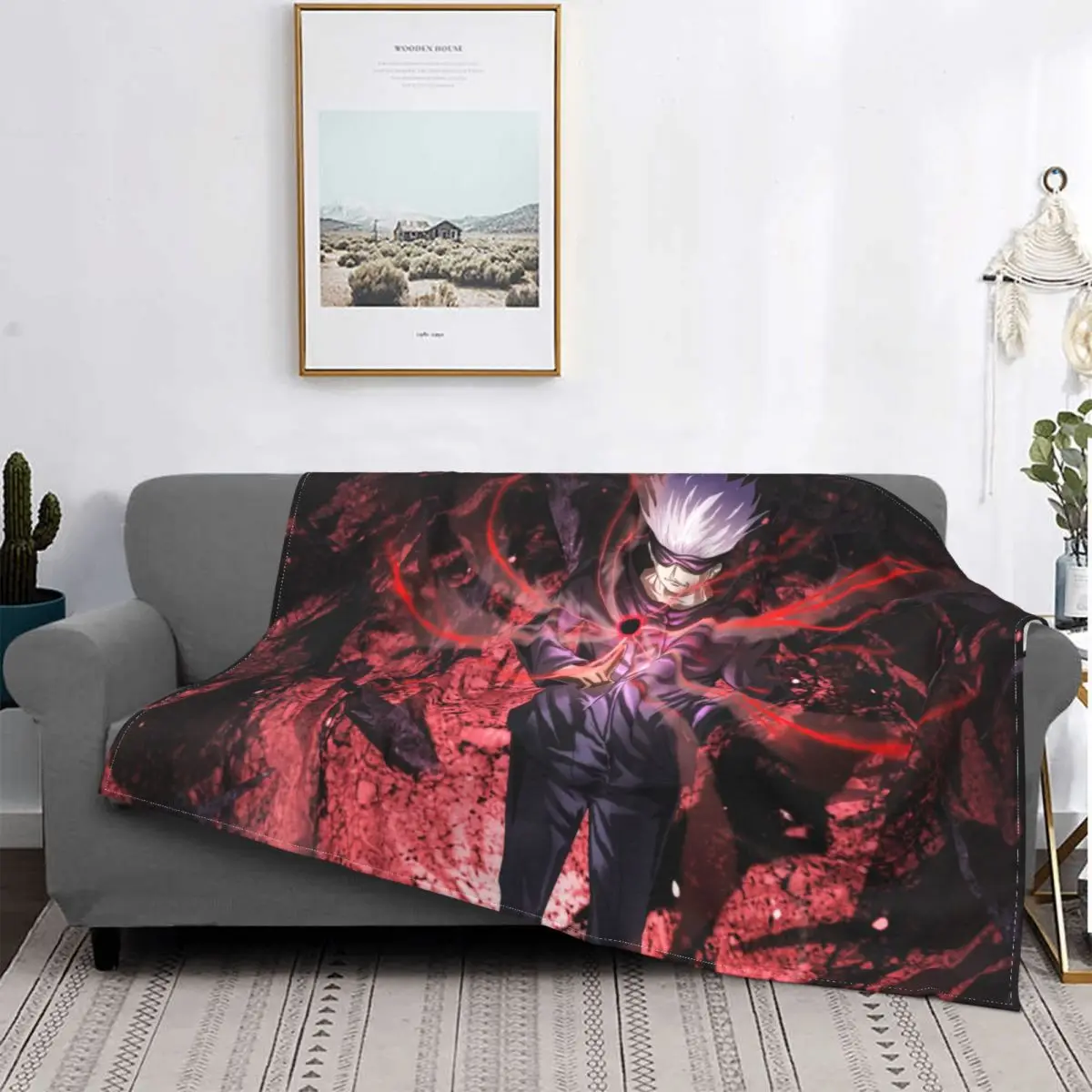 

Mantas de microfiber Ultra suaves de Anime juютсу, Kaisen Satoru, Gojo