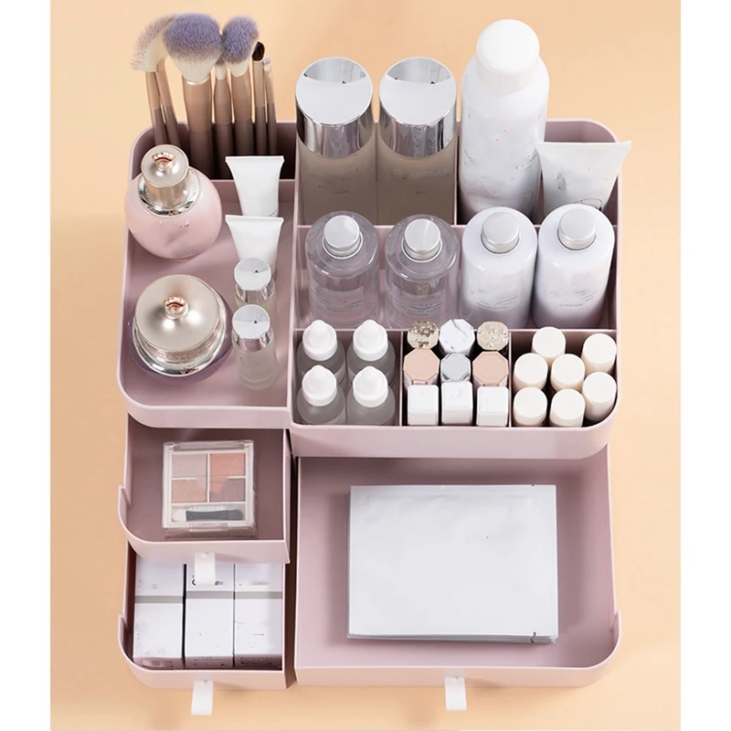 

Male Female Large Capacity Drawer Storage Box Bathroom Dressing Table