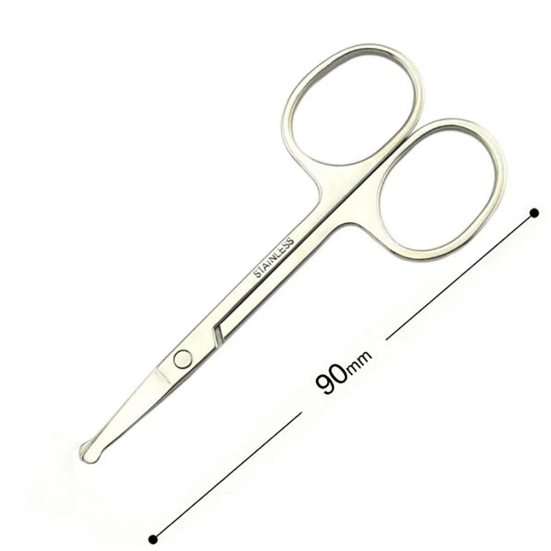 1 шт. ножницы для макияжа из нержавеющей стали бровей инструмент маникюр усы