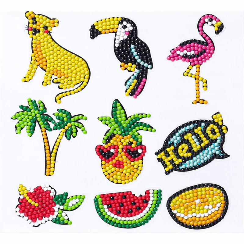 Алмазная живопись 5D &quotсделай сам&quot Мультяшные животные Детская фотография