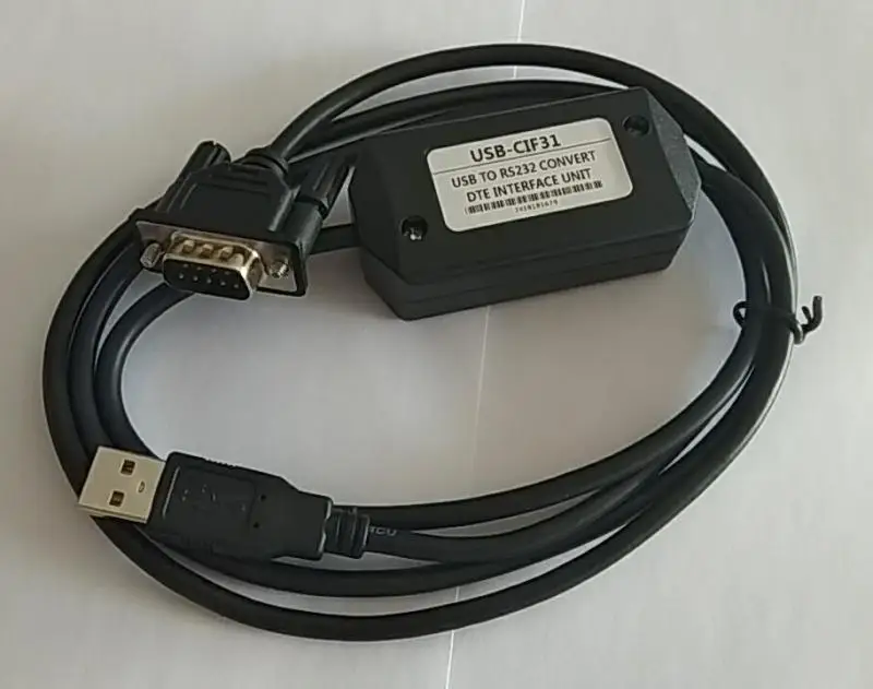 

USB-CIF31, industrial-grade USB to 232 serial port, USB-RS232, PLC conversion cable, WIN7, XP, W8