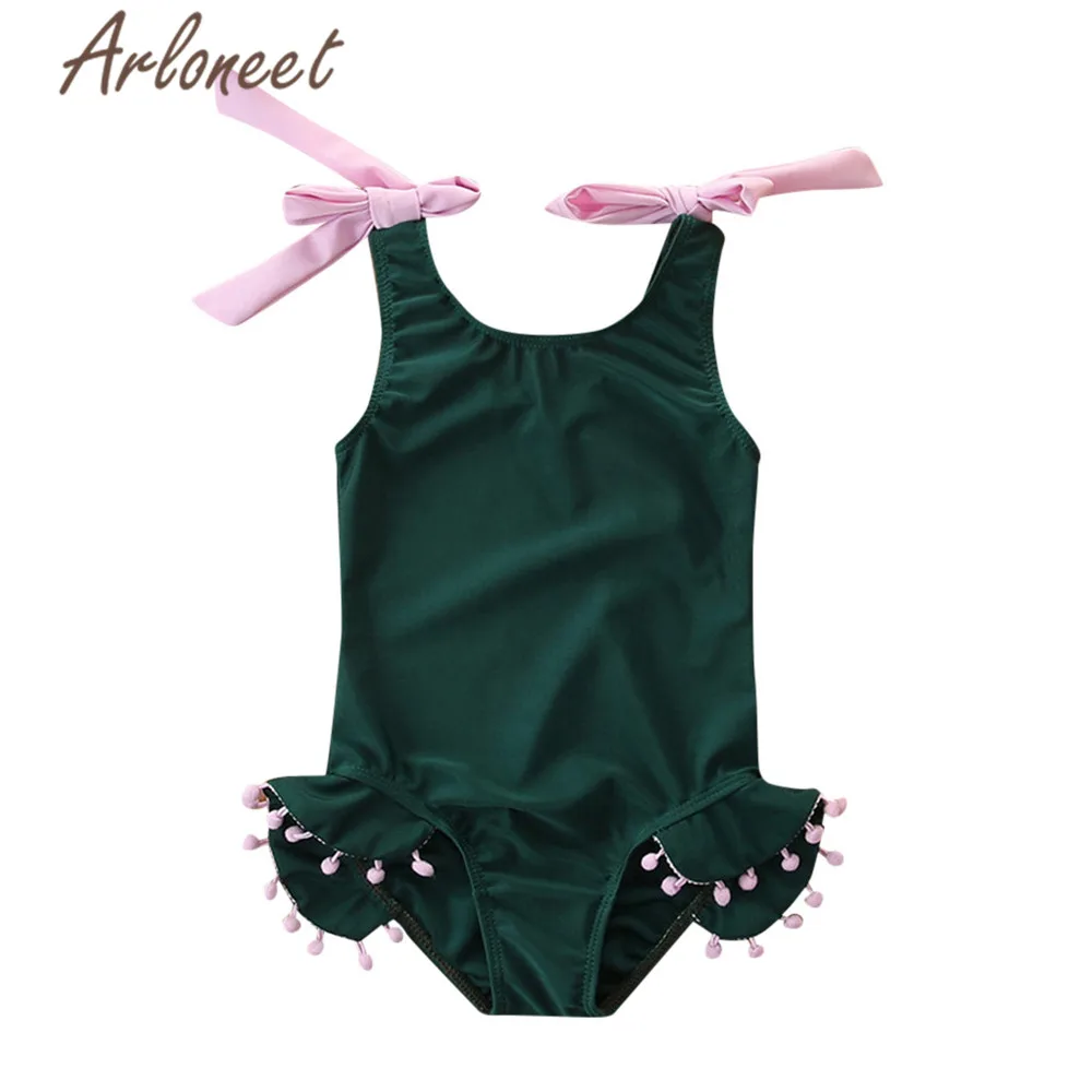 Одежда ARLONEET Детские купальники для девочек Цельный купальник с кисточками
