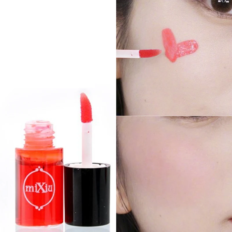 Многофункциональный окрашивания тинт для губ карандаш Румяна красить