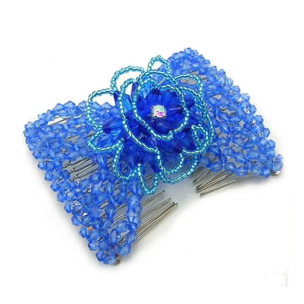 Женские расчески для волос волшебные легкие двойные эластичные заколки