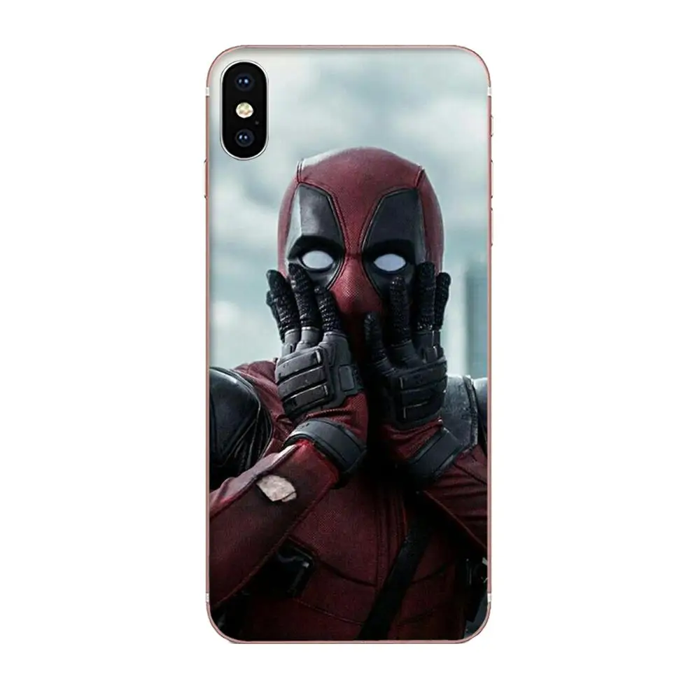 Милый чехол из ТПУ для Xiaomi Redmi Note 2 3 3S 4 4A 4X 5 5A 6 6A Pro Plus Marvel Deadpool|Чехлы-накладки| |