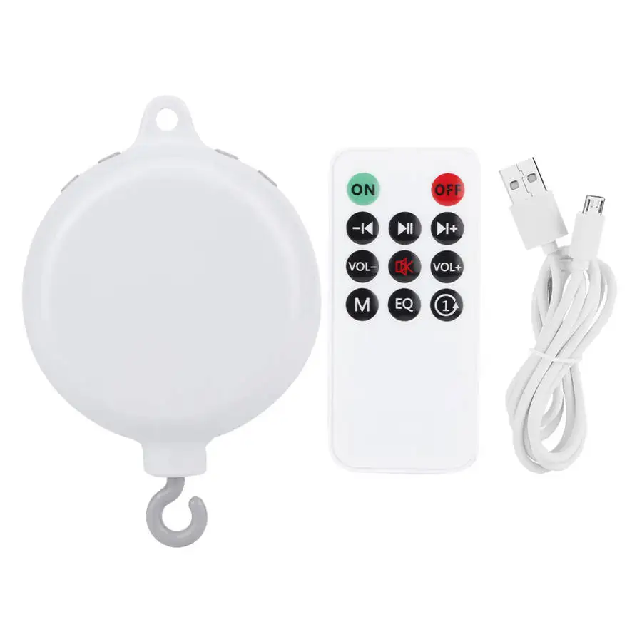 Держатель погремушка для детской кроватки Музыкальная шкатулка с держателем