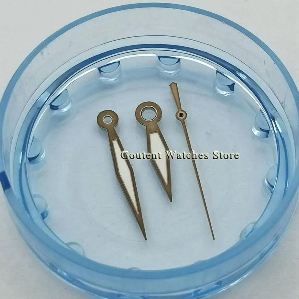 

Новинка 2020, коричневые и зеленые светящиеся стрелки для часов NH35/NH36, запчасти для часов