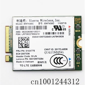 new original 01ax775 for thinkpad x1 carbon 5th x1 yoga 2nd thinkpad x1 tablet 3rd t470s 4g module wireless network card free global shipping
