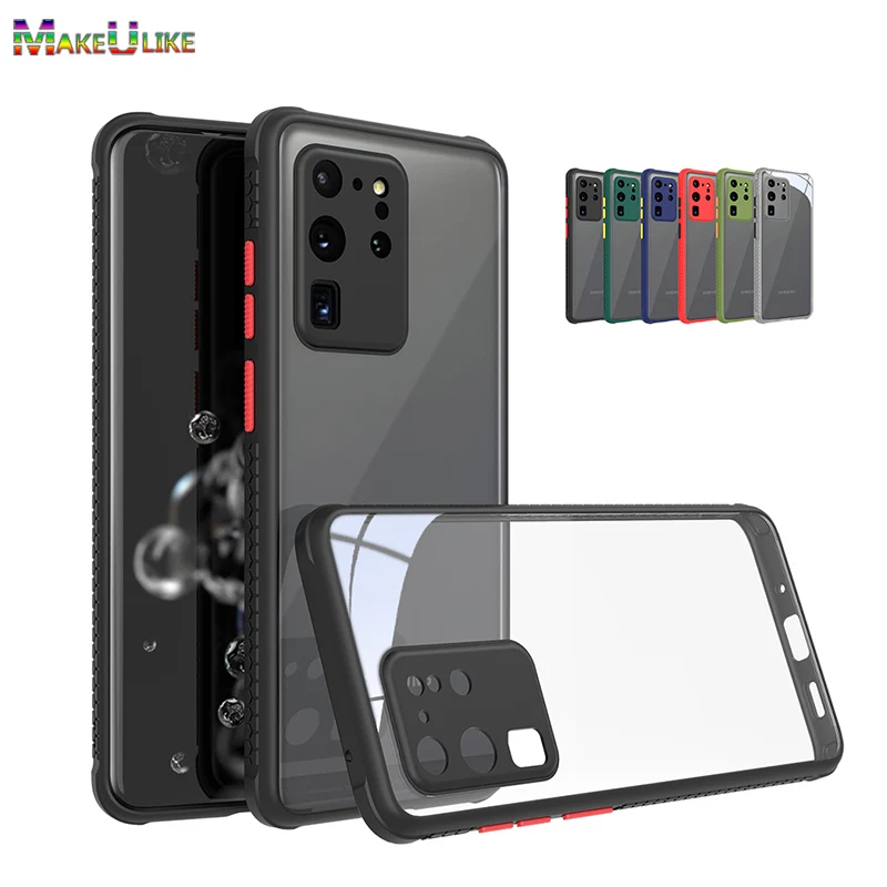 

Anti-Fall Clear Case for Samsung Galaxy S20 S21 FE S22 Ultra S10 Plus S20FE S21FE Note 20 Ultra Note 10 Plus Case Hard Cover
