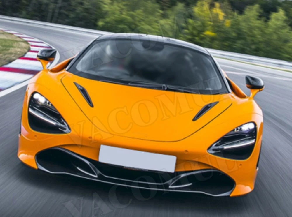 Сухой углеродное волокно передний багажник для губ вентиляционное отверстие