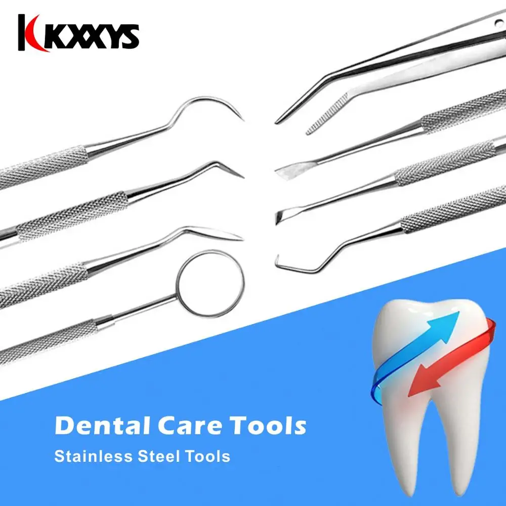 5 шт./компл. гигиены ротовой полости моющаяся Нержавеющая сталь средства для