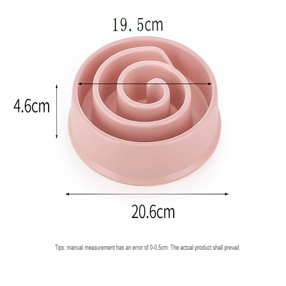 Миска для медленного кормления и профилактики задыхания у собак в ярких цветах с антиползучим покрытием.
