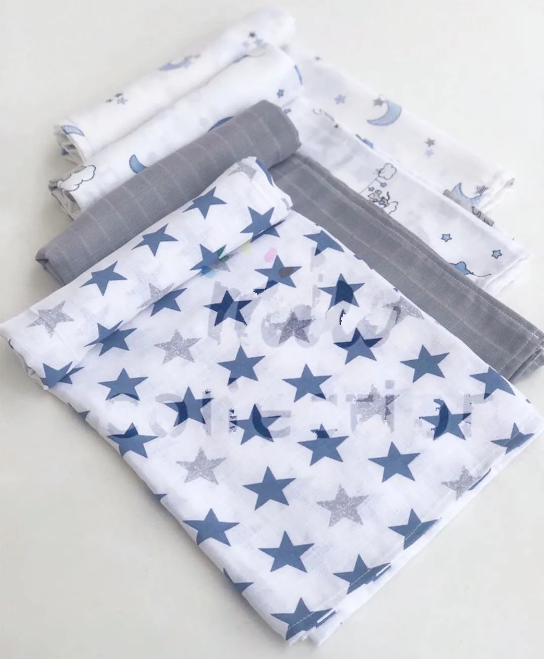 Пеленки Детские из 100% хлопка марлевые для новорожденных | Мать и ребенок