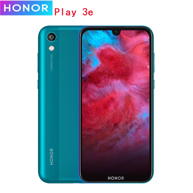 Honor play 3e мобильный телефон honor 3020 мАч аккумулятор 5 71 дюймов MT6762R Восьмиядерный Android