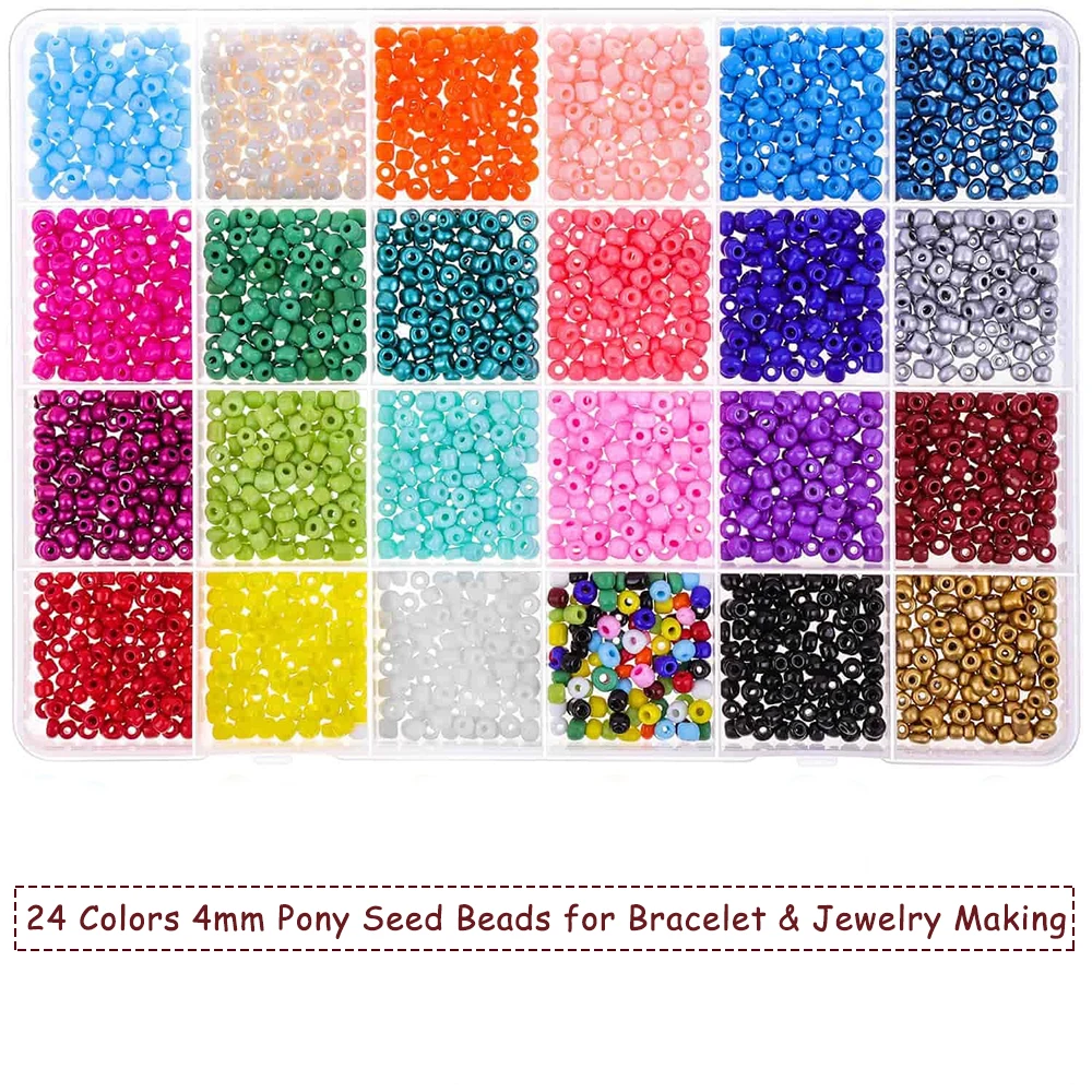 

Бусины с буквами алфавита 4 мм для модного ожерелья, браслета, сережек, Набор для изготовления ювелирных изделий, стеклянные бусины для руко...