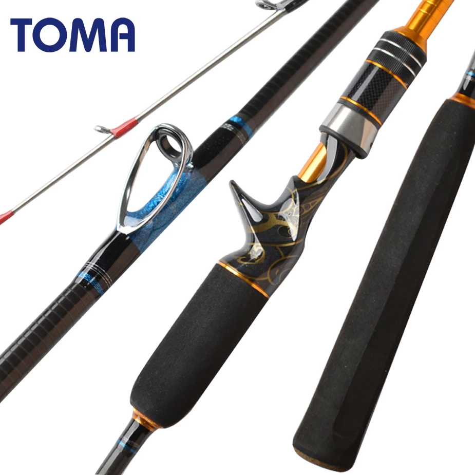 Удочка Inshore для джиггинга из углеродного волокна морской рыбалки 1 8 м 2 MH 30 150 г