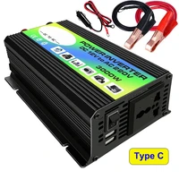 3000w 12v to 220v110v car power inverter converter charger adapter dual usb voltage transformer modified sine wave