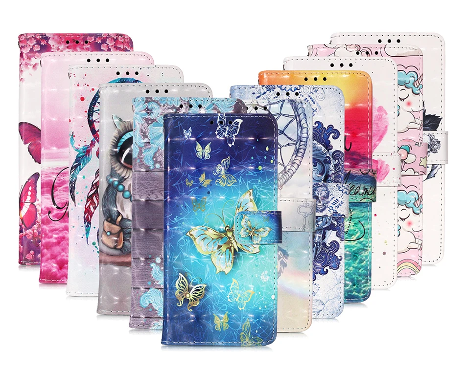 Чехол бумажник для Samsung Galaxy A21s A51 A71 M31 A70E A81 M60S A91 M80S Note 10 Pro S10 Lite S20 Ultra