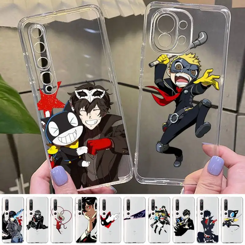 

YNDFCNB Persona 5 Take Your Heart Phone Case For Redmi Note 5 7 8 9 10 A K20 pro max lite for Xiaomi 10pro 10T