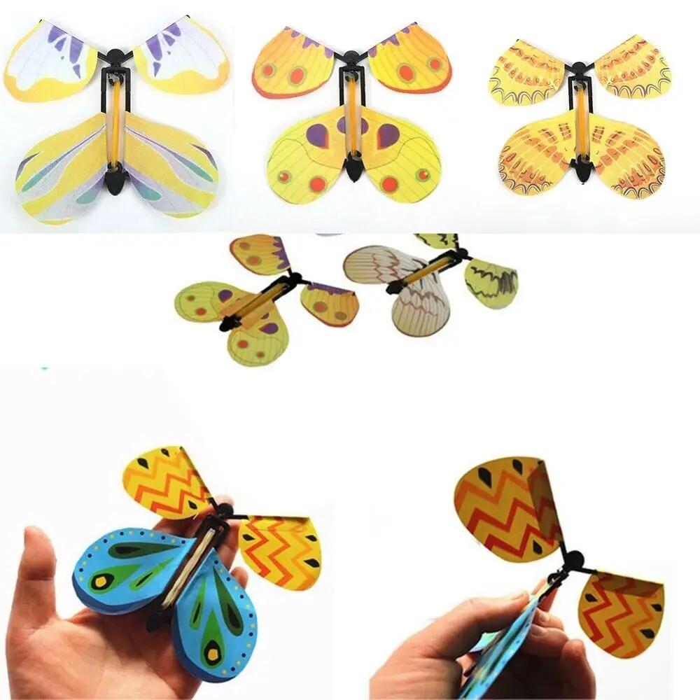 

5pcs Magic Flying Butterfly Prank For Birthday Anniversary Wedding Card Gift