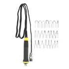 Ручка электрическая для пирографии, ручка для припоя, 23шт., для тыквы, досок, кожи, лая, 1шт.