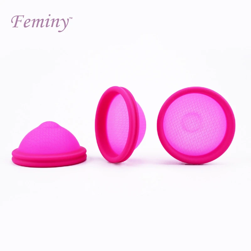 

FEMINY Leak-proof Reusable Women Feminine Hygiene Femometer Sterilizing Menstrual Cup For Women Lady Medical Silicone Cup