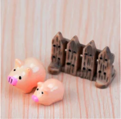 3Pc/Set Garden Moss Resin Crafts Artificial Mini Hedgehog Red Dot Mushroom Miniature Ornament Decor Fairy | Дом и сад