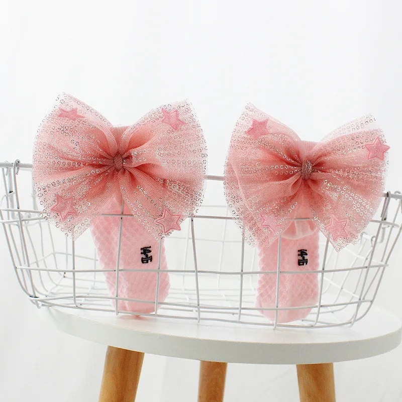 

0-10y 2021 New Baby Socks Children Summer Socks Spring Cotton Toddler Girl Socks Bow Princess Kids Socks Baby Girls Mesh Socks
