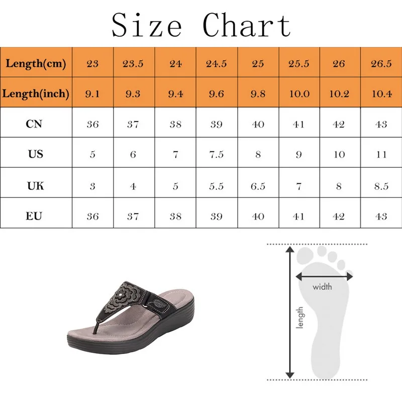 

Women's Sandals Platform Fashion Summer Woman Shoes Wedge Open Toe Casual Non-slip Flowers Beach Ladies Shoes Zapatos De Mujer
