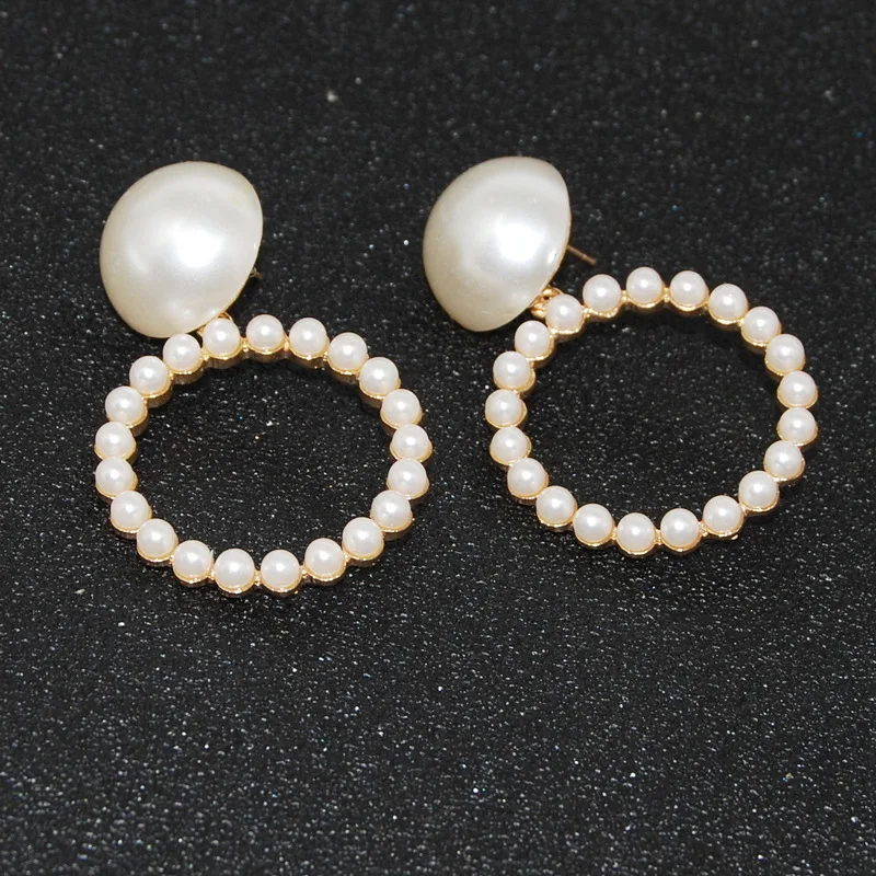 2021 серьги с геометрическим рисунком и кристаллами новые популярные круглые со