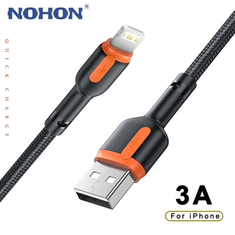 

USB-кабель для быстрой зарядки, 3 А, 2 м, 3 м