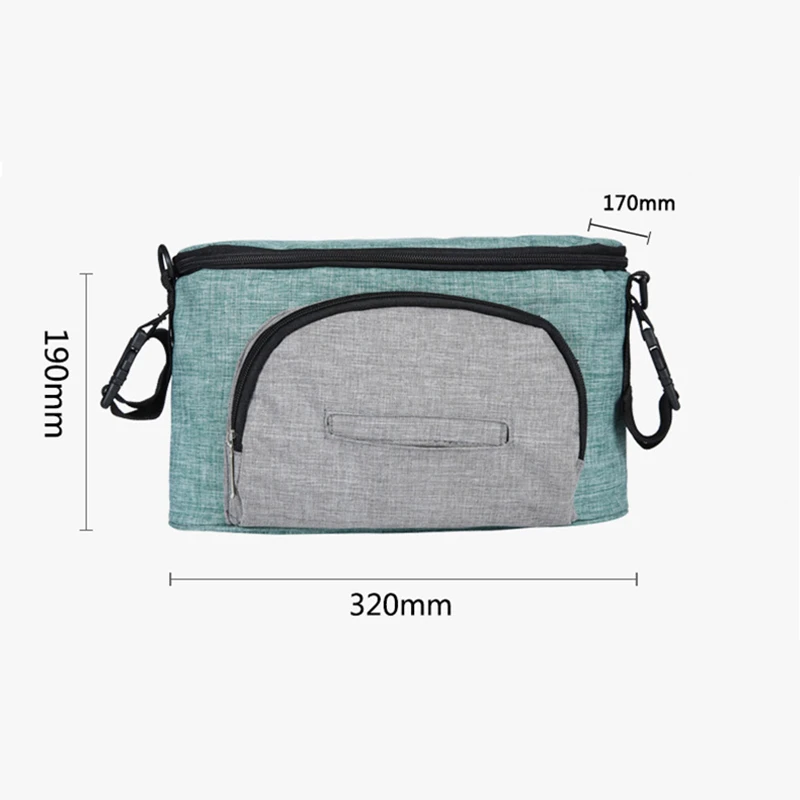 

New 2020 Baby Stroller Bag Multi Function Stroller Organizer Bag Baby Essentials Storage Bag Stroller Accessories Mommy Bag