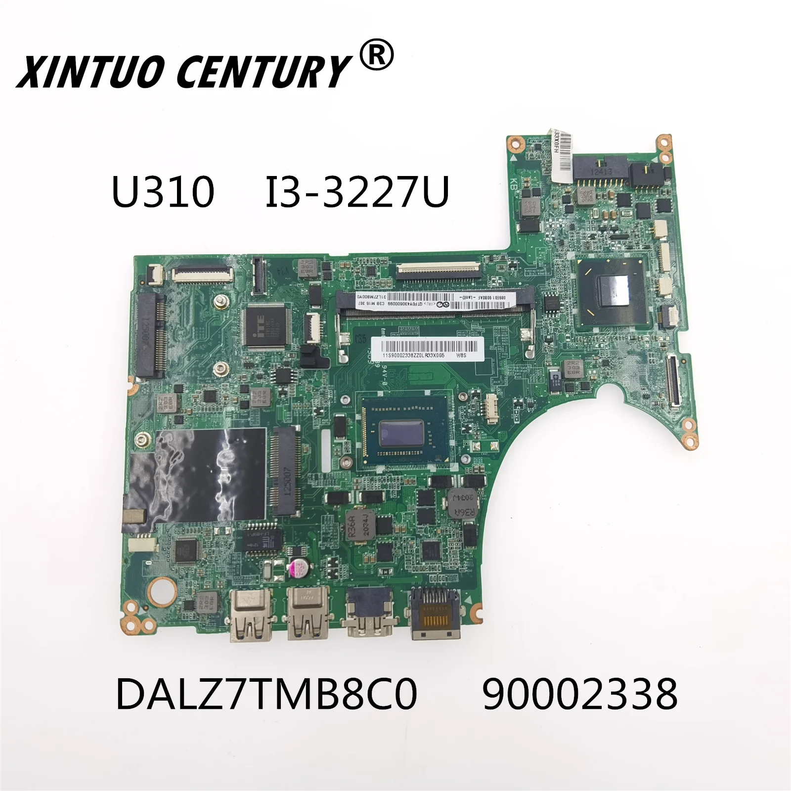 

For Lenovo U310 LZ7T I3-3227 CPU Laptop Motherboard 90002338 DALZ7TMB8C0 REV:C FRU