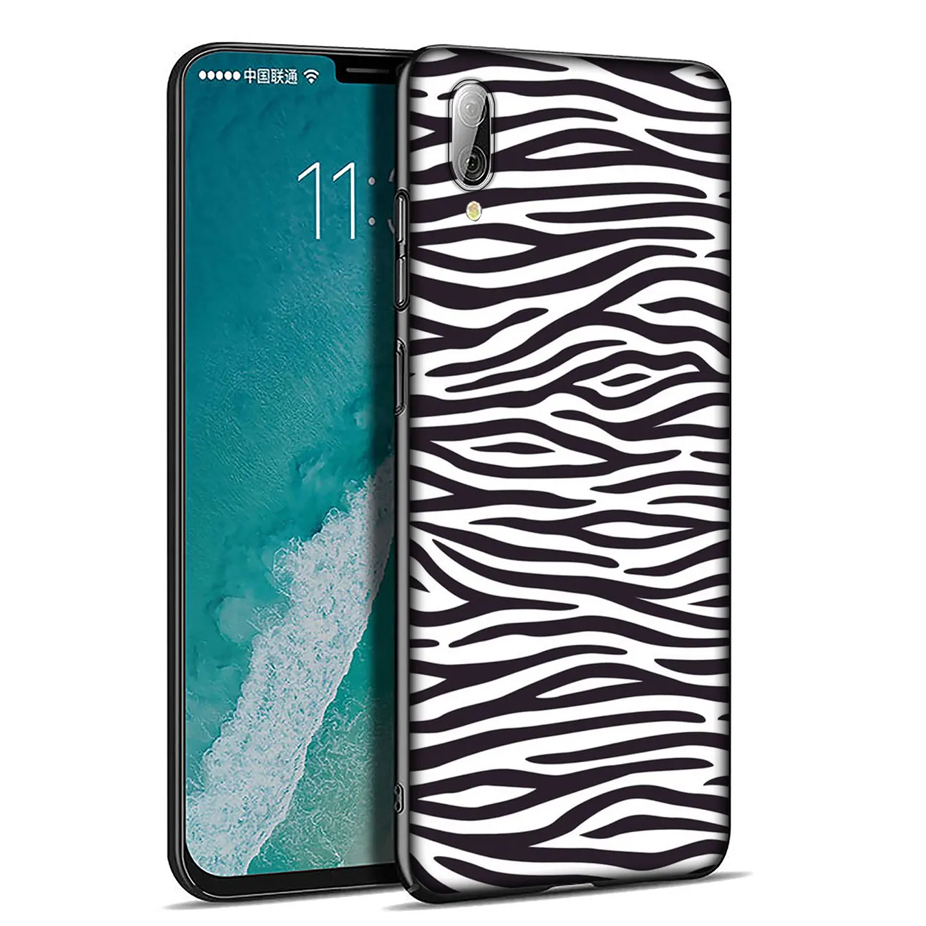 zebra stripe Black and white Pattern Soft Silicone Phone Case for Xiaomi Redmi Note 8 8T 8A 7 7A 6 6A 5 5A K30 K20 Pro GO S2 |