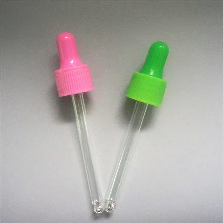 

Size 18/410 Pink/green Essential Oil Bottles Cap 5-20pcs Glue Head Dropper Lid Plastic Cover with Pipe Glass Bottle 5-100ml