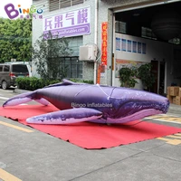 Giant inflatable whale balloon for ocean theme park decoration display event