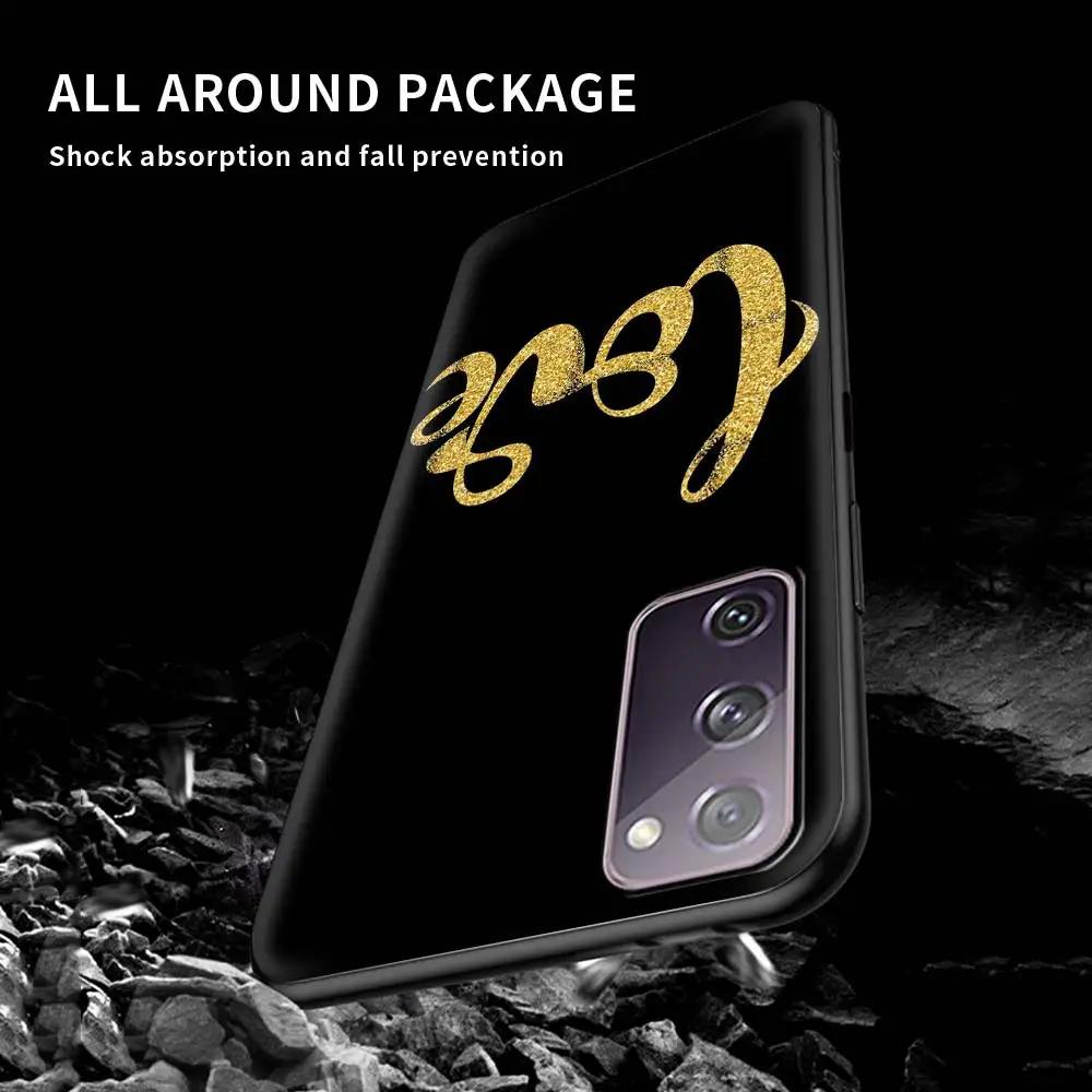

Phone Case For Samsung S20 FE S21 S10 S9 Plus S8 S10 Capa for Galaxy Note 20 Ultra 10 Lite 9 Soft Cover Pink Rose Love Heart