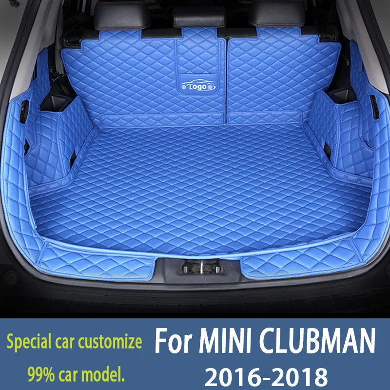 

Car trunk mat for MINI CLUBMAN 2016 2017 2018 cargo liner carpet interior accessories cover