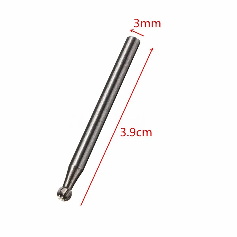 

10pcs/set High Speed Woodworking Drill Bits Rotary Files Mini Round HSS Burr Set Wood Carving Rasp For Dremel Shank Burs Tools