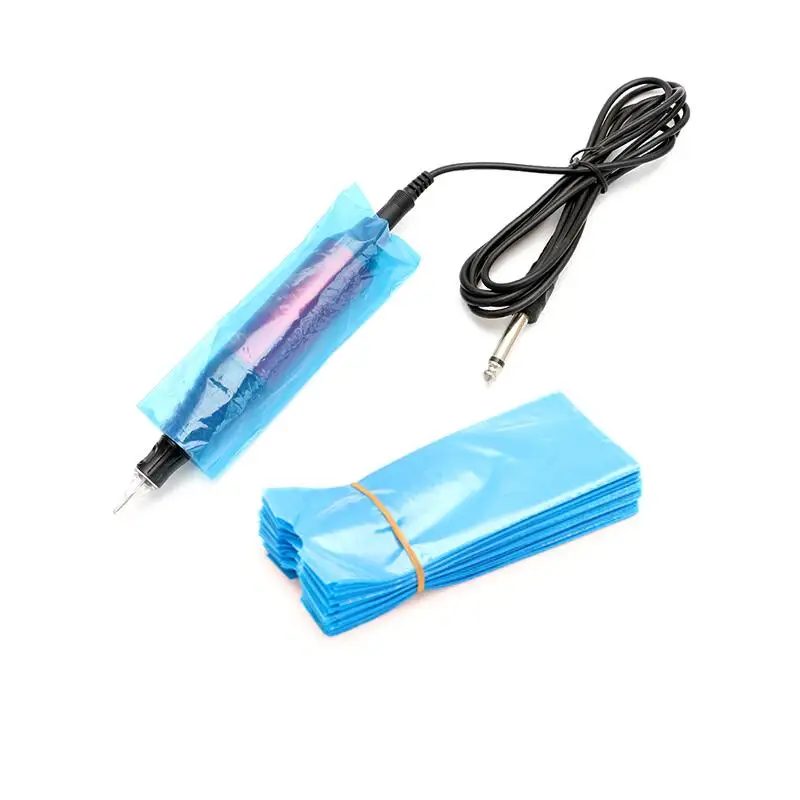 

Tattoo Clip Line Cover 200 PCS Disposable Professional Tattoo Machine Protective Belt Body Art Equipment Accessories