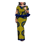 Повседневный женский комбинезон с принтом в африканском стиле, длинный женский комбинезон по индивидуальному заказу с длинным рукавом, женская одежда в африканском стиле