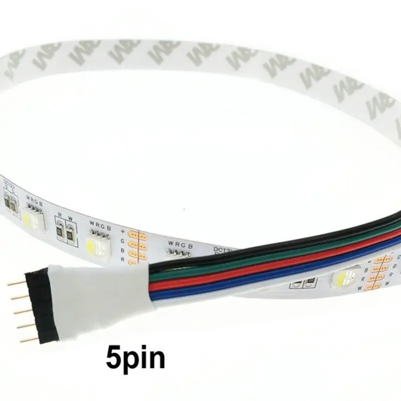 5 м SMD 5050 60 светодиодов/м 4в1 цвета RGBW RGBWW светодиодные полосы света