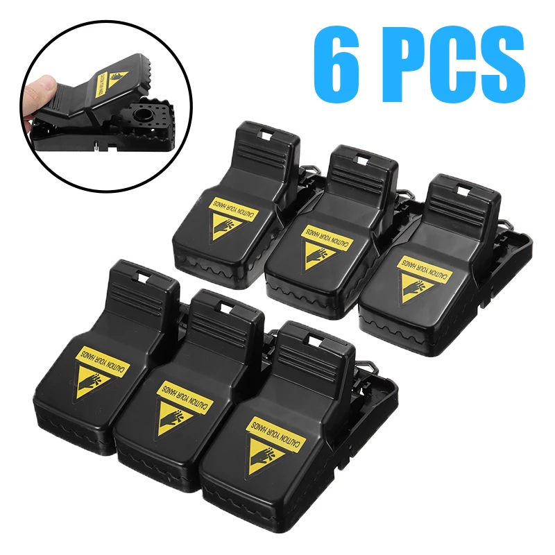 

6 шт., садовые ловушки для мыши и грызунов